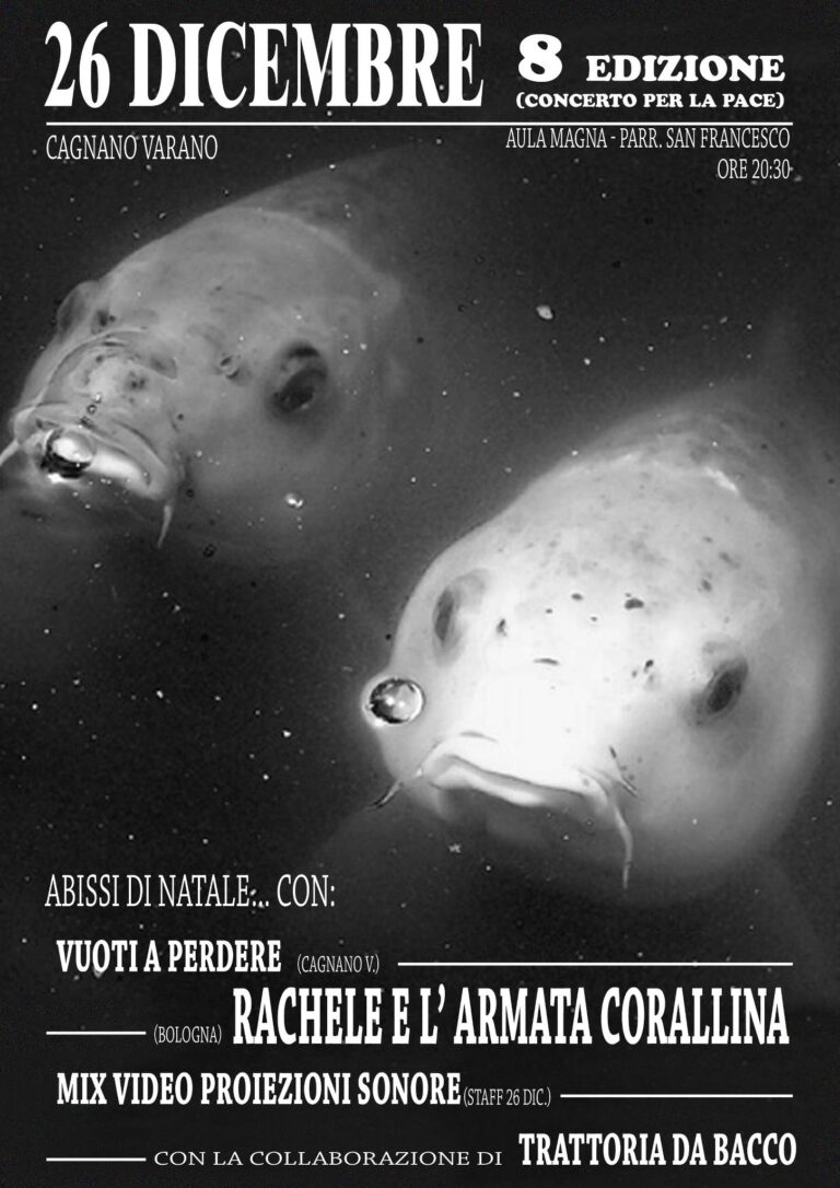 La locandina dell'evento