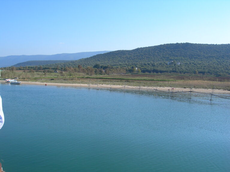 La costa all'altezza della "Batteria"