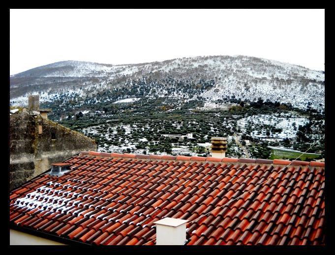 Veduta innevata da Cagnano (foto: Iolanda A. M. Carbonelli)