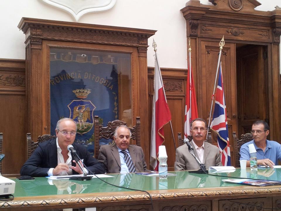 Un momento della conferenza stampa