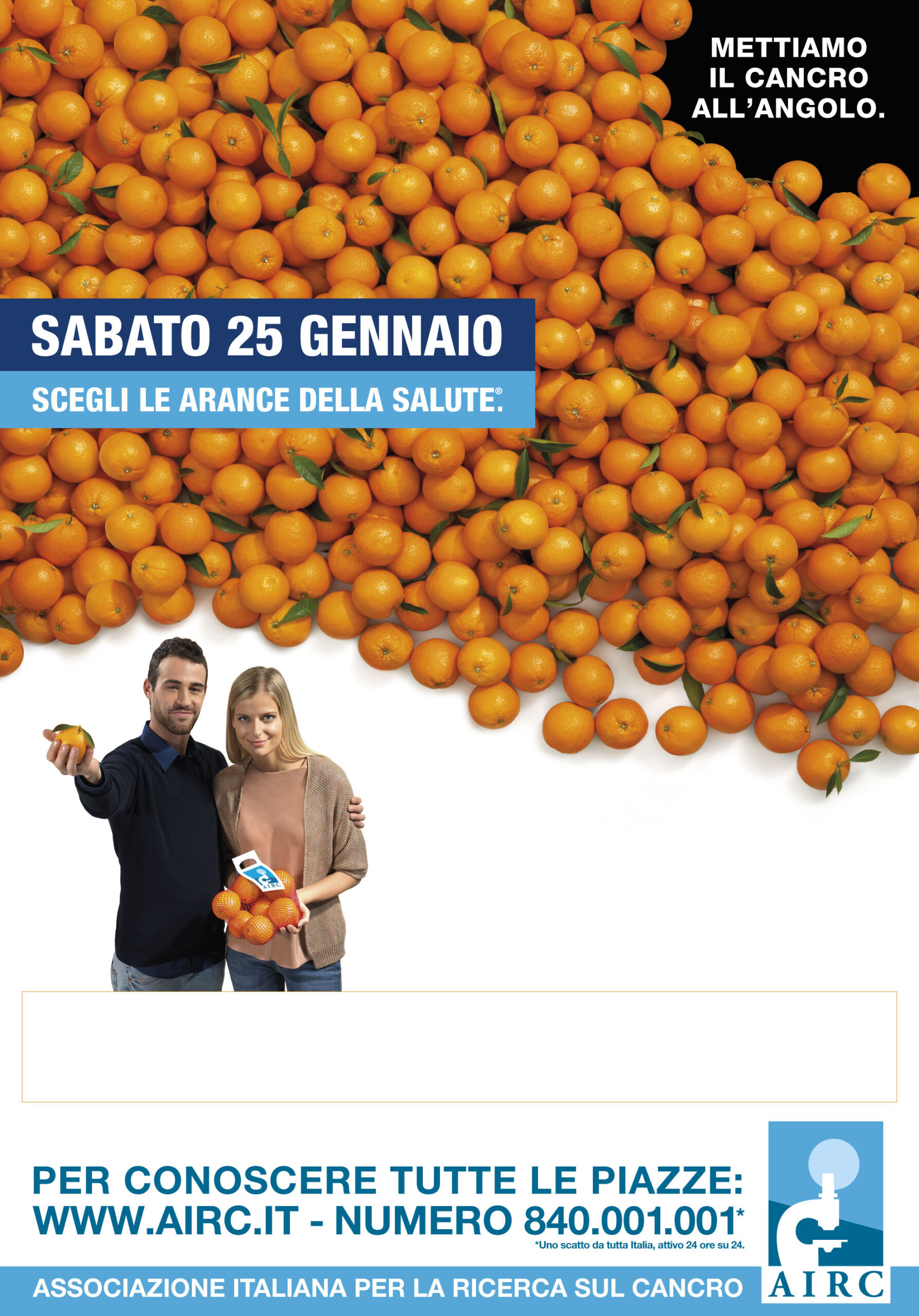 La locandina dell'iniziativa