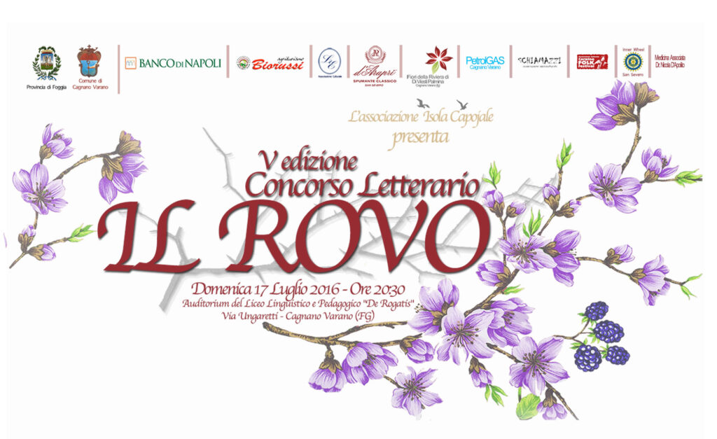 Il Rovo, domenica la premiazione