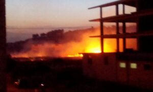 incendio cagnano varano