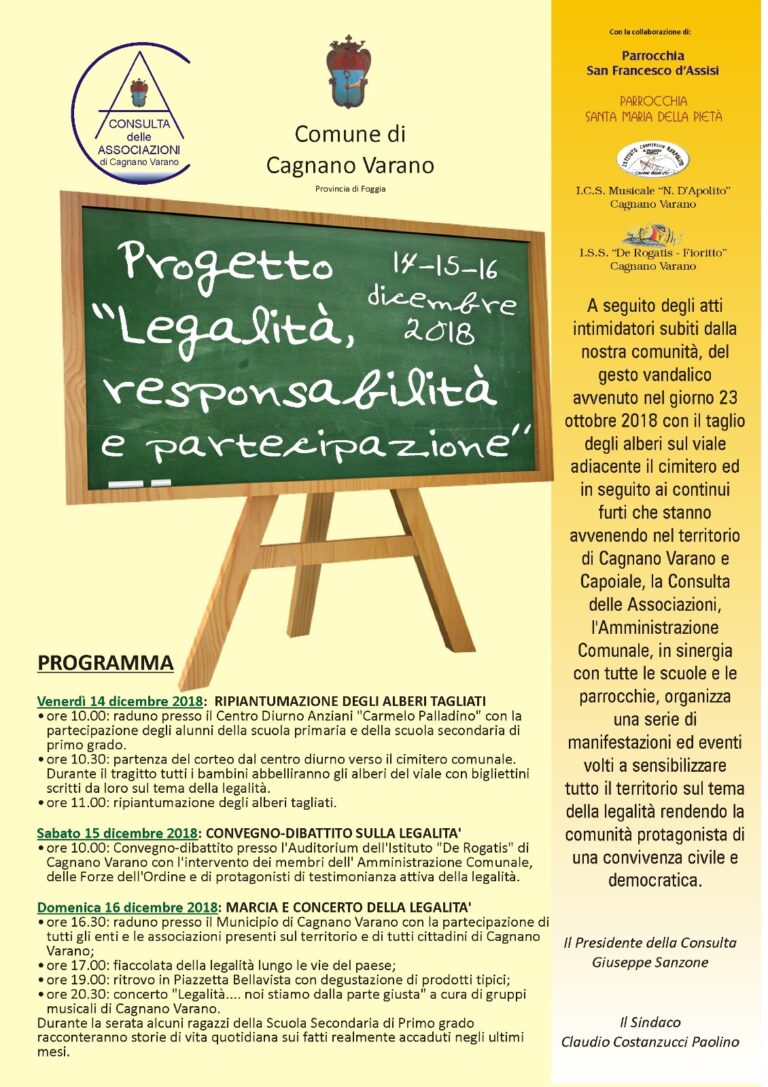 locandina legalità cagnano varano