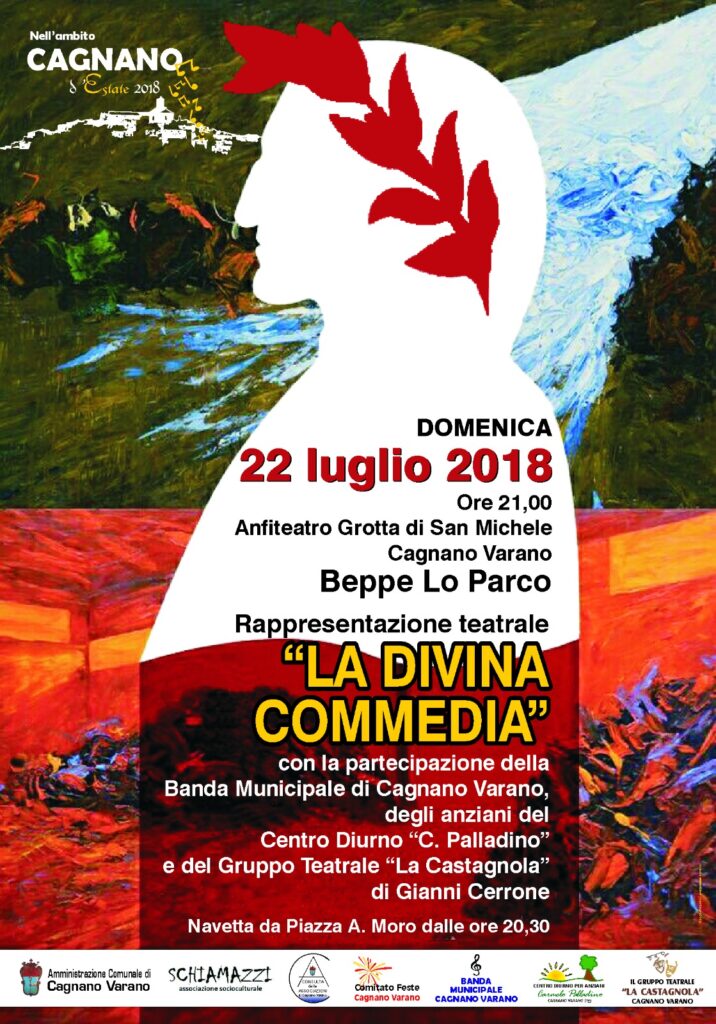 La Divina Commedia in chiave originale. Domenica a Cagnano Dante va in scena