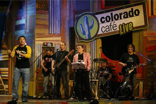 Nando Timoteo al programma tv Colorado